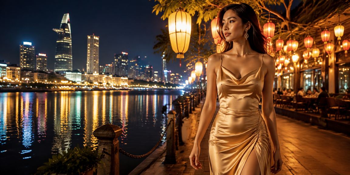 Bữa tối sôi động tại chợ đêm Hồ Chí Minh với nhiều người chơi tham gia cá cược