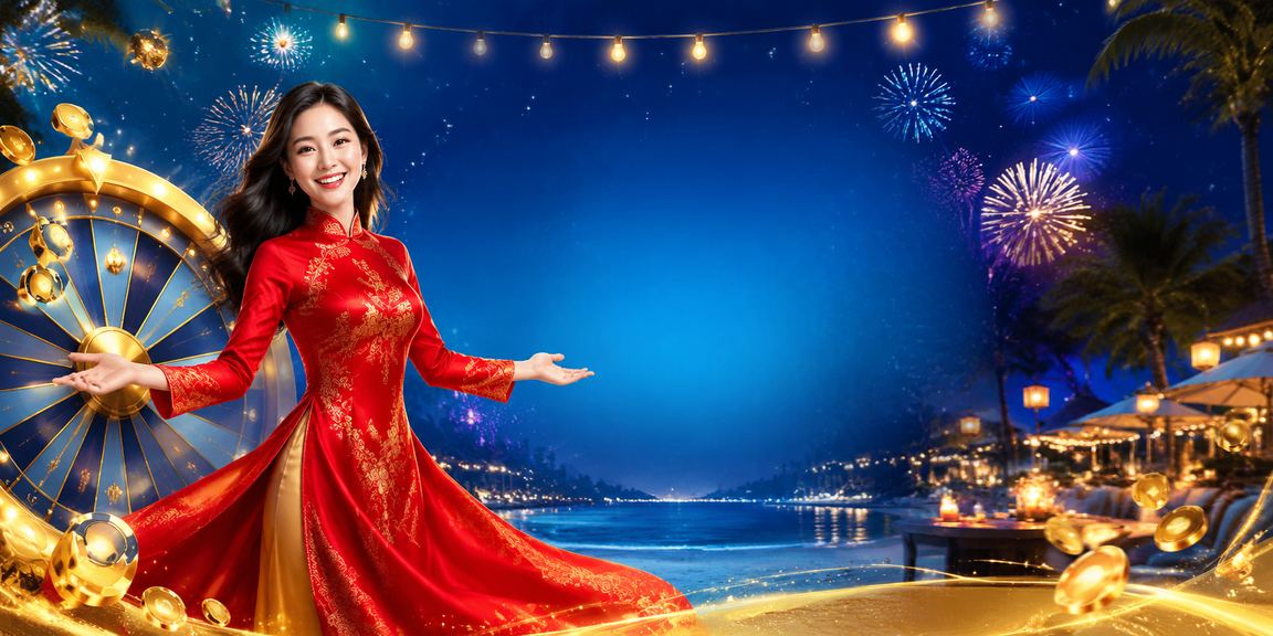 Trải nghiệm casino tại Phú Quốc với người chơi trong trang phục áo dài truyền thống Việt Nam